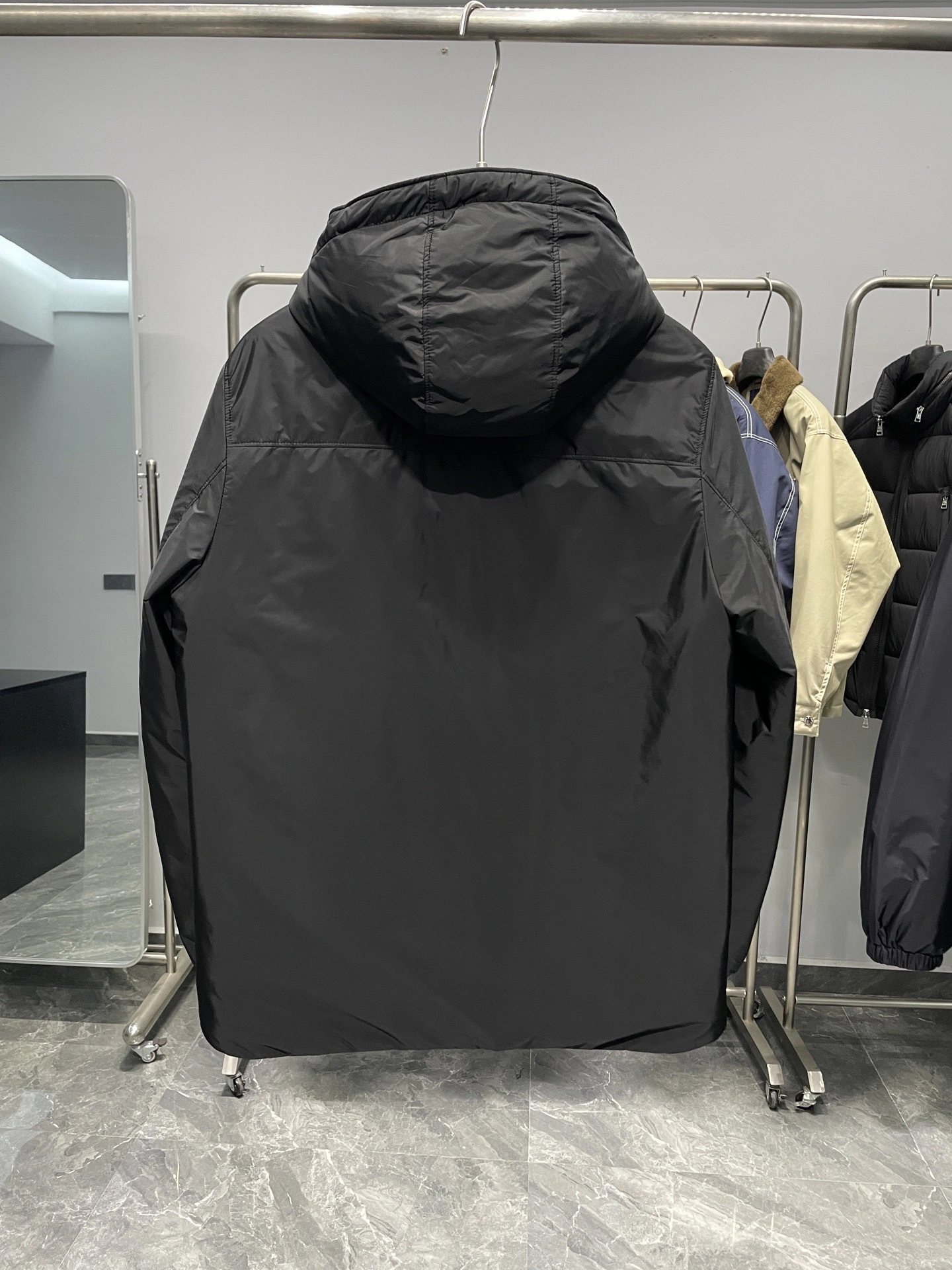 wg.luxury-- Pr141 Down jacket nylon 90 white duck down 2Colour item:E-F360K1827-2
